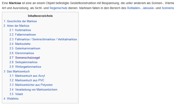 Wikipedia Screen