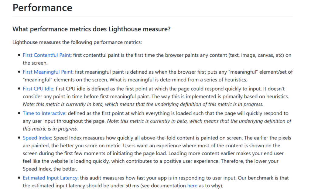 Lighthouse Report